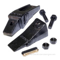 9W2451 Alloy Steel Precision D9N Excavator Bucket Teeth Sizes